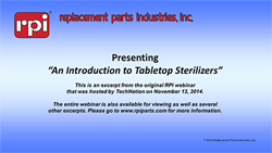 An Introduction to Tabletop Sterilizers (6:15)