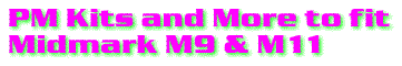 PM Kits and More to fit Midmark M9 & M11
