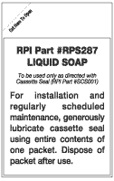RPI Part #RPS287 - LIQUID SOAP 