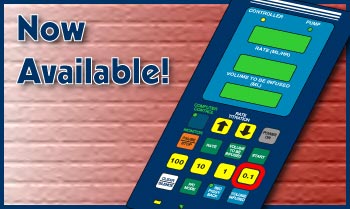 Keypad to fit IVAC/IMED Infusion Pumps for Model Gemini PC1 is Now Available!