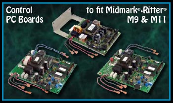 PC Board to fit New Style Midmark&reg; &bull; Ritter&reg; UltraClave&reg; M9 & M11 Sterilizers Now Available!