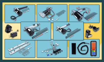 New Actuators and More to fit Midmark® • Ritter® Exam Tables and Chairs!