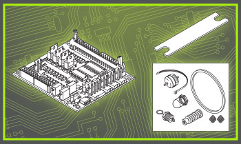 New PC Board (AJUNC-3) and Sterilizer PM Kit to fit Tuttnauer&reg; Table Top