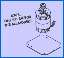 One RPI Motor Fits All Models
