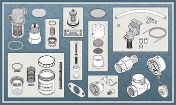 More New Parts to fit Dental Vacuum Units!