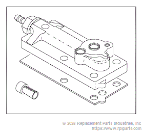 RPI Part #ADA166 - CONTROL BLOCK CAP ASSY