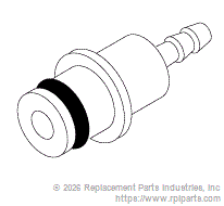 RPI Part #ADB250 - QUICK DISCONNECT BARB