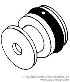 RPI Part #ADC098 - VALVE END CAP