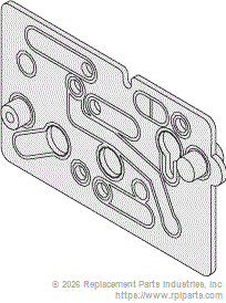 RPI Part #ADG158 - RED GASKET
