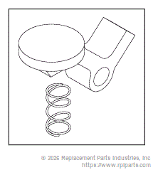 RPI Part #ADK222 - LATCH KIT (ARMREST) 