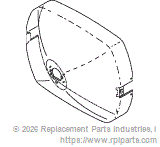 RPI Part #ADL126 - LENS SPLASH SHIELD