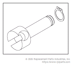RPI Part #ADM225 - MOUNT (BRAKE CABLE)