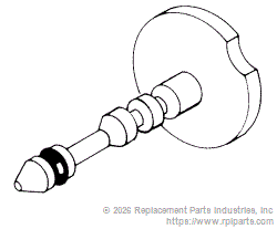 RPI Part #ADS005 - VALVE STEM 