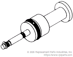 RPI Part #ADS059 - VACUUM VALVE STEM