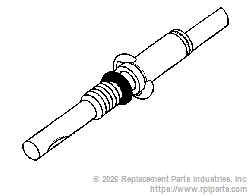 RPI Part #ADS077 - NEEDLE VALVE STEM