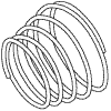RPI Part #ADS102 - CONICAL COMPRESSION SPRING 