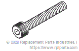 RPI Part #ADS119 - SOCKET HEAD CAP SCREW 