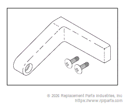 RPI Part #AIH147 - HINGE (ACCESS PANEL) FRONT LEFT