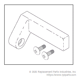 RPI Part #AIH148 - HINGE (ACCESS PANEL) REAR RIGHT