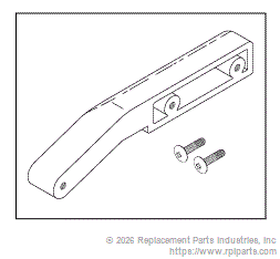 RPI Part #AIH151 - HINGE (HOOD) FRONT LEFT