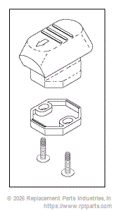 RPI Part #AIK161 - LATCH KIT (ACCESS DOOR)