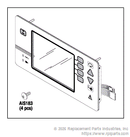 RPI Part #AIP165 - FRONT PANEL ASSEMBLY