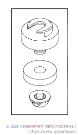 RPI Part #AMA057 - 3/4” DISC HOLDER ASSEMBLY