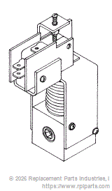RPI Part #AMA110 - PRESSURE SWITCH ASSEMBLY (1 INLET)