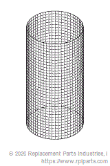 RPI Part #AME233 - STRAINER ELEMENT (3/4