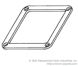 RPI Part #AMG011 - CONTROL HOUSING GASKET