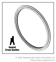 RPI Part #AMG161 - DOOR GASKET 