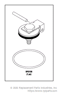 RPI Part #AMK227 - CHECK VALVE REPAIR KIT