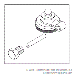 RPI Part #AMK231 - CHECK VALVE REBUILD KIT (1/2