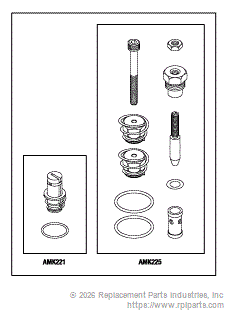 RPI Part #AMP209 - PM PACK (DOUBLE DOOR MANIFOLD)
