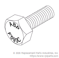 RPI Part #AMS250 - CAP SCREW
