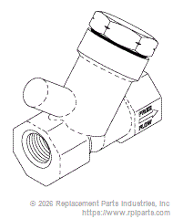 RPI Part #AMV284 - CHECK VALVE