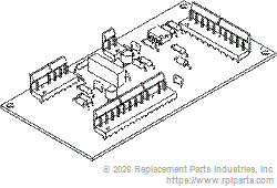 RPI Part #ATB643 - BASE PC BOARD 