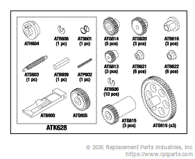 RPI Part #ATK629 - TRANSPORT REPAIR KIT