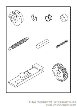 RPI Part #ATK664 - SHUTTER RELEASE REPAIR KIT