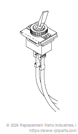 RPI Part #ATS636 - POWER SWITCH ASSEMBLY