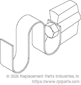RPI Part #BEA001 - SPRING CLIP HOLDER ASSEMBLY