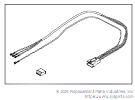 RPI Part #BEH048 - HARNESS (TOUCHLESS SWITCH)