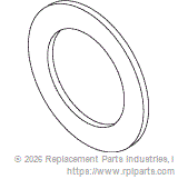 RPI Part #BEW016 - RUBBER WASHER