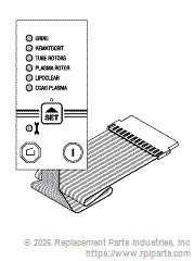 RPI Part #BKP029 - MEMBRANE PANEL