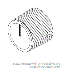 RPI Part #BUK042 - DIMMER/SENSITIVITY KNOB