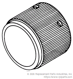 RPI Part #BUK043 - POSITION CONTROL KNOB