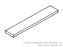 RPI Part #CAC055 - RUBBER CUSHION 