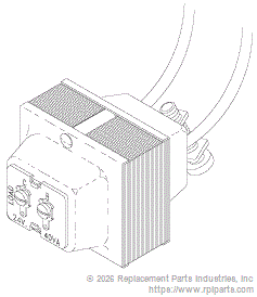 RPI Part #CAT093 - STEPDOWN TRANSFORMER