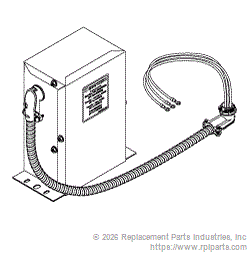 RPI Part #CMA029 - START BOX (1HP, 208/230V)