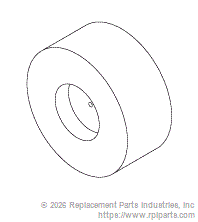 RPI Part #CMD239 - OUTLET SHUTTLE DISK 